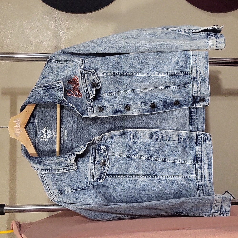 Girls Barbie Jean Jacket